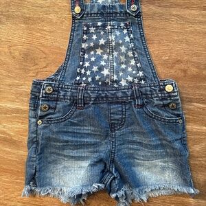 Girls Shorts Overalls